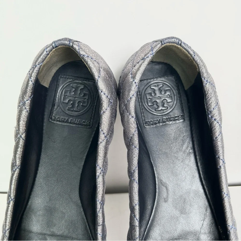 TORY BURCH Kaitlin Quilted Leather Ballet Flats